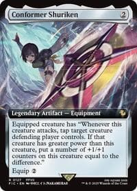 Conformer Shuriken (Extended Art) - Commander: FINAL FANTASY - Magic: The Gathering card