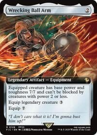 Wrecking Ball Arm (Extended Art) - Commander: FINAL FANTASY - Magic: The Gathering card