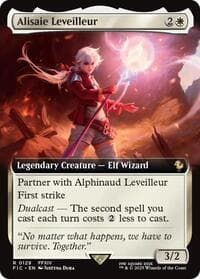 Alisaie Leveilleur (Extended Art) - Commander: FINAL FANTASY - Magic: The Gathering card