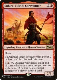 Subira, Tulzidi Caravanner - The List Reprints - Magic: The Gathering card