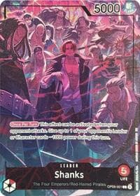 Shanks (English Version 2nd Anniversary Set) - One Piece Promotion Cards - One Piece Card Game card