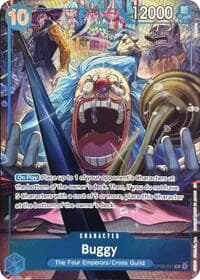 Buggy (051) (English Version 2nd Anniversary Set) - One Piece Promotion Cards - One Piece Card Game card