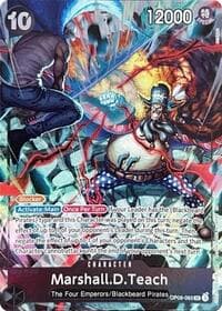 Marshall.D.Teach (093) (English Version 2nd Anniversary Set) - One Piece Promotion Cards - One Piece Card Game card