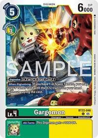 Gargomon - Cyber Eden - Digimon Card Game card