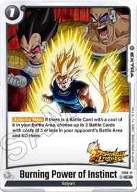 Burning Power of Instinct - Starter Deck 9: Shallot - Dragon Ball Super: Fusion World card