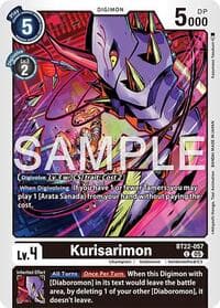 Kurisarimon - Cyber Eden - Digimon Card Game card