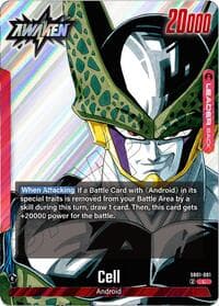 Cell - SB01-001 - Manga Booster 01 - Dragon Ball Super: Fusion World card