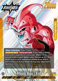 Majin Buu : Evil // Majin Buu : Kid - SB01-029 - Manga Booster 01 - Dragon Ball Super: Fusion World card