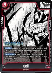 Cell - SB01-011 - Manga Booster 01 - Dragon Ball Super: Fusion World card