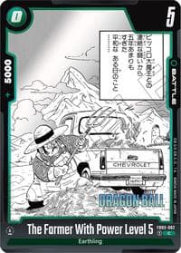 The Farmer With Power Level 5 - Manga Booster 01 - Dragon Ball Super: Fusion World card