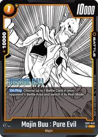 Majin Buu : Pure Evil - SB01-040 - Manga Booster 01 - Dragon Ball Super: Fusion World card