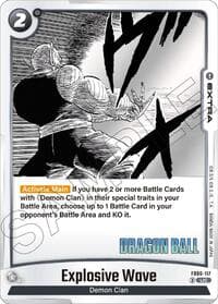 Explosive Wave - Manga Booster 01 - Dragon Ball Super: Fusion World card