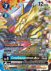 CresGarurumon ACE (Alternate Art) - Versus Monsters - Digimon Card Game card