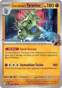 Team Rocket's Tyranitar (Pokemon Center Exclusive) - Miscellaneous Cards & Products - Pokemon card