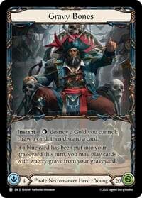 Gravy Bones // Treasure Island - High Seas - Flesh and Blood TCG card
