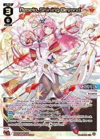 Azaela, Shining Beyond (LR) - Legendary DIVA - WIXOSS card