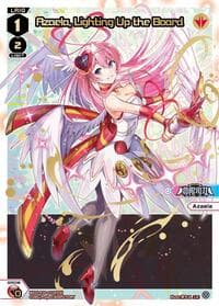 Azaela, Lighting Up the Board (LR) - Legendary DIVA - WIXOSS card