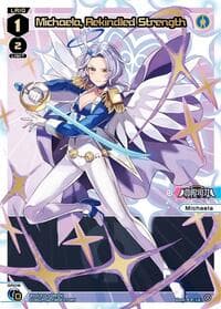 Michaela, Rekindled Strength (LR) - Legendary DIVA - WIXOSS card
