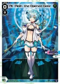 At =Noll=, the Opened Gate (Parallel) - Legendary DIVA - WIXOSS card