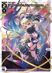 Umr =Tva=, Key to Chaos (LR) - Legendary DIVA - WIXOSS card