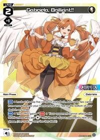Gabriela, Brilliant!! (Parallel) - Legendary DIVA - WIXOSS card