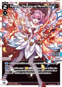Azaela "Flames of Reversal" (Parallel) - Legendary DIVA - WIXOSS card