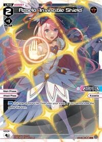 Azaela "Invincible Shield" (Parallel) - Legendary DIVA - WIXOSS card