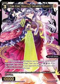 Cao Cao, Doomed General Queen (SRP) - Legendary DIVA - WIXOSS card