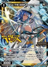 Deus//THE DOOR, Lightly Armed (Parallel) - Legendary DIVA - WIXOSS card