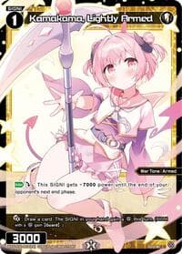 Kamakama, Lightly Armed (Parallel) - Legendary DIVA - WIXOSS card