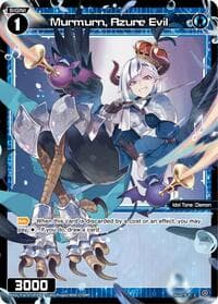 Murmurn, Azure Evil (Parallel) - Legendary DIVA - WIXOSS card