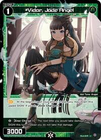 Vidar, Jade Angel (Parallel) - Legendary DIVA - WIXOSS card