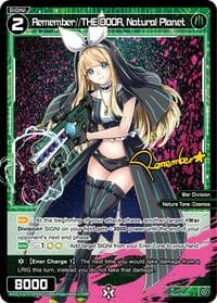 Remember//THE DOOR, Natural Planet (Parallel) - Legendary DIVA - WIXOSS card