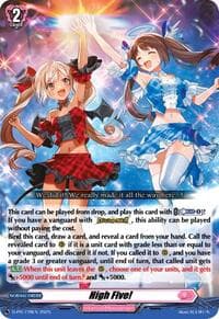 High Five! - D Promo Cards - Cardfight Vanguard card
