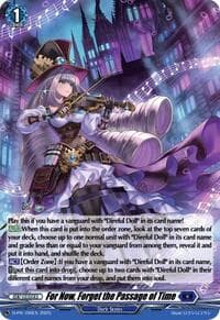 For Now, Forget the Passage of Time (Foil) - D Promo Cards - Cardfight Vanguard card