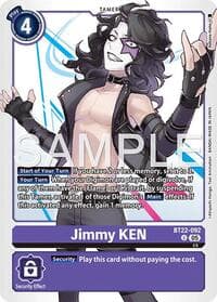 Jimmy KEN - Cyber Eden - Digimon Card Game card