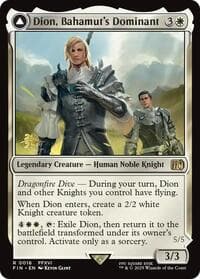 Dion, Bahamut's Dominant - Prerelease Cards - Magic: The Gathering card