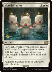 Moogles' Valor - Prerelease Cards - Magic: The Gathering card