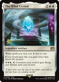 The Wind Crystal - Prerelease Cards - Magic: The Gathering card