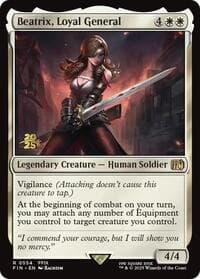 Beatrix, Loyal General - Prerelease Cards - Magic: The Gathering card