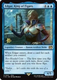 Edgar, King of Figaro - Prerelease Cards - Magic: The Gathering card