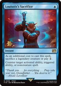 Louisoix's Sacrifice - Prerelease Cards - Magic: The Gathering card