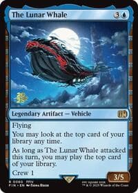 The Lunar Whale - Prerelease Cards - Magic: The Gathering card