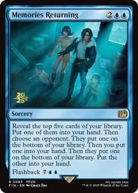 Memories Returning - Prerelease Cards - Magic: The Gathering card