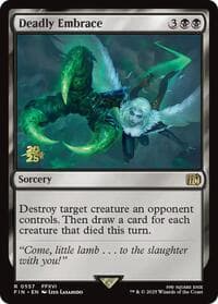 Deadly Embrace - Prerelease Cards - Magic: The Gathering card