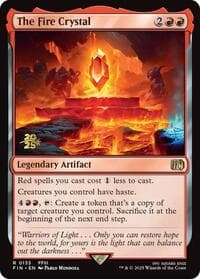 The Fire Crystal - Prerelease Cards - Magic: The Gathering card
