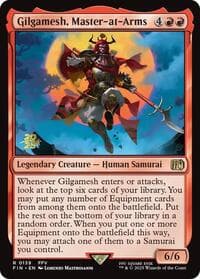 Gilgamesh, Master-at-Arms - Prerelease Cards - Magic: The Gathering card
