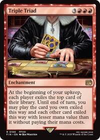 Triple Triad - Prerelease Cards - Magic: The Gathering card