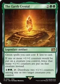 The Earth Crystal - Prerelease Cards - Magic: The Gathering card