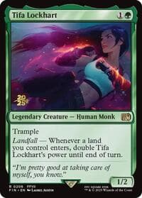 Tifa Lockhart - Prerelease Cards - Magic: The Gathering card